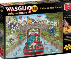 Wasgij Puslespil Calm on the Canal 1000 Brikker (Spil)