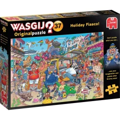 Wasgij Puslespil Ferie Fiasko - 1000 Brikker (Spil)