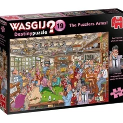 Wasgij Puslespil The Puzzlers Arms - 1000 Brikker (Spil)