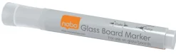 WB Marker t/glastavle rund 3mm hvid (4) (Kontorartikler)