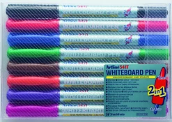 Whiteboard Marker Artline 541T 2-i-1 8-sæt (Kontorartikler)