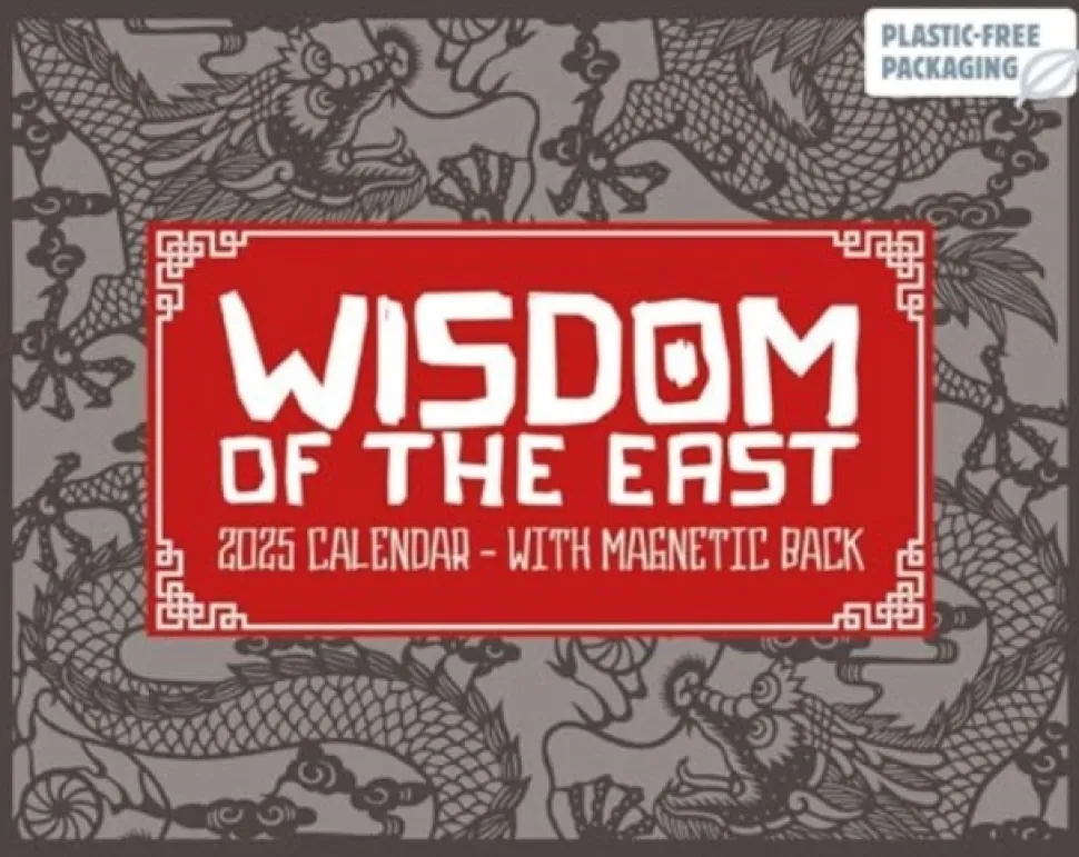 Wisdom of the East Mini Box Calendar 2025 (Kalender, Calendar, Engelsk) af Carousel Calendars