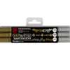 Zig Twin tip gold and silver 3-set (Kontorartikler)
